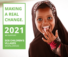 We support SOS Children's Village - 2021